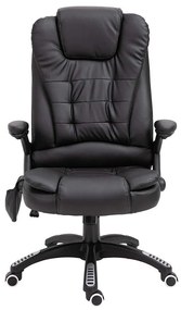 Kancelárske kreslo s funkciou masáže, 2 farby, čierna
