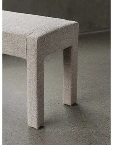 Béžová lavica z textílie buklé Sitta – Blomus