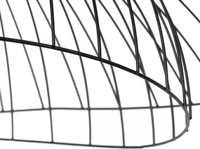 Inteligentné stropné svietidlo čierne 60 cm vrátane Wifi G95 - Pua