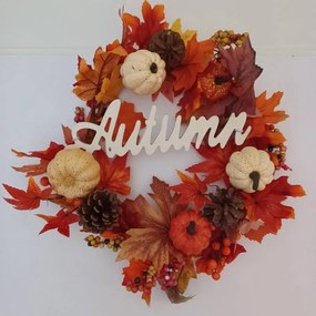 DECOLED Jesenný veniec, d. 48 cm