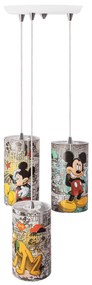 Nowodvorski, stropné svietidlo 3xE14 DISNEY MICKEY CLASSIC 4857, viacfarebné, OSW-21000