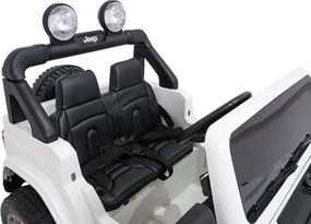 Elektrické autíčko Jeep Wrangler Rubicon LIFT biele