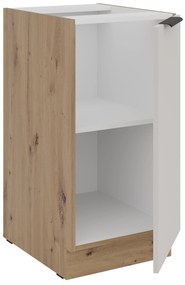 Dolná kuchynská skrinka Sayla 40 D 1F BB (kašmír + dub artisan). Akcia -16%. Vlastná spoľahlivá doprava až k Vám domov. 1121416
