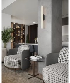 MAXLIGHT W0363 - LED Kúpeľňové nástenné svietidlo FAYETTE LED/6W/230V IP44 čierna