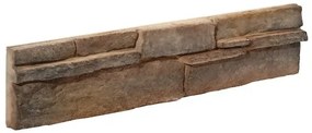 Obklad Stones Bedrock brown 11,7x55 cm reliéfna BEDROCKBR, (bal. 0,320 m2 )