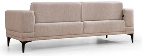 Třímístná rozkládací pohovka Horizon 230 cm světle hnědá