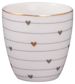 GREEN GATE Mini latte cup Grace Grey 130 ml