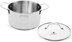 Elmich Trojvrstvový nerezový hrniec na indukciu Trimax 24 cm (6 l)