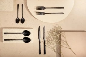 Súprava príborov B2LUGANO čierna 24 ks 854274