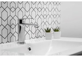 KFA Armatura 4422-815-00 - Umývadlová batéria + výpust AGAT 15,2 cm lesklý chróm