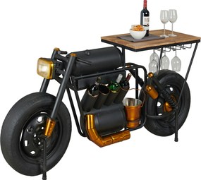 XXXLutz BAR, čierna, zlatá Ambia Home - Barový nábytok - 006312000301