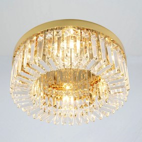 Toolight Toolight, stropné svietidlo 50cm, 6xE14, APP1728-6C, zlatá lesklá, OSW-06353