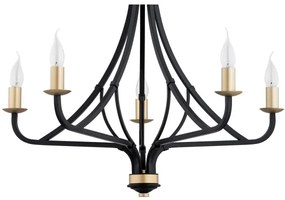 Argon 2171 - Luster na reťazi LORENZO 5xE14/7W/230V