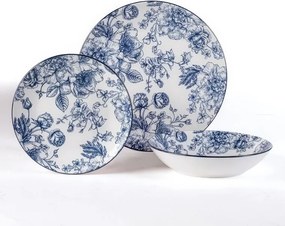 Porcelánová sada tanierov GIVERNY 18 ks