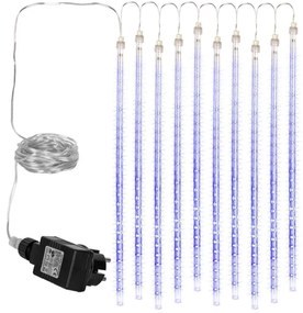 VOLTRONIC  LED osvetlenie padajúci sneh, 480 LED, modrá