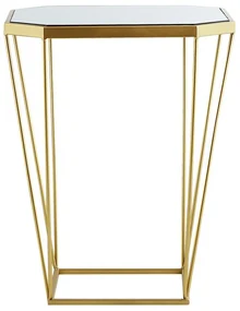 Set 2 ks. konferenčných stolíkov SIENE (MDF) (zlatá). Vlastná spoľahlivá doprava až k Vám domov. 1018586
