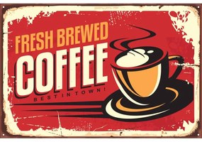 Ceduľa Coffe - Fresh Brewed