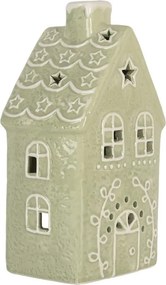 Perníková chalúpka na čajovú sviečku Gingerbread Cott - 11*9*21 cm