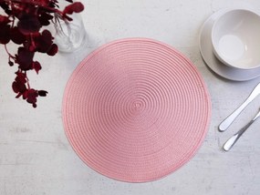 Okrúhle prestieranie 35 cm - Sandra staroružová