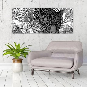 Obraz - Exotická záhrada (120x50 cm)