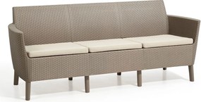 Záhradná lavička HAGEN 3 - cappucino