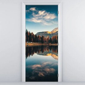 Fototapeta na dvere - Alpy (95x205cm)