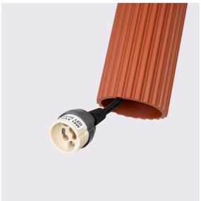 Závesné svietidlo v tehlovej farbe Gleam – Sollux