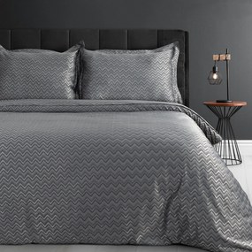 BAMBUSOVÉ OBLIEČKY BAMBO 160X200 CM, 2KS 60X80 CM SIVÉ