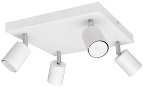 LED Bodové svietidlo TUNE 4xGU10/4,8W/230V biela