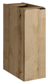 Kúpeľňová závesná skrinka vysoká Aruba 800 2D dub craft zlatý/biely lesk