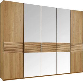 XXXLutz SKRIŇA S OTOČNÝMI DVERAMI, dub, farba duba, 250/216/58 cm Dieter Knoll - Skrine - 000442007219