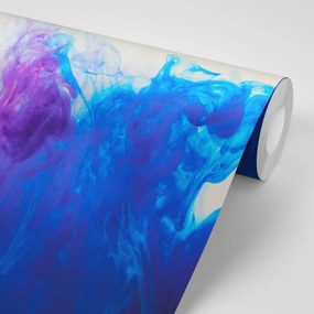 Samolepiaca tapeta modro-fialový atrament - 150x100