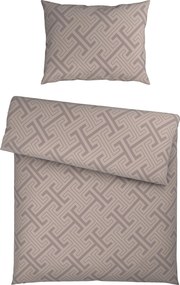 XXXLutz POSTEĽNÁ BIELIZEŇ satén taupe 140/200 cm Ambia Home - Obliečky & plachty - 004443009501