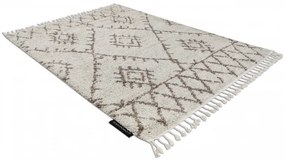 Dywany Łuszczów, Kusový koberec Berber Fez G0535 cream and brown, 160x220, béžová, obývacia izba