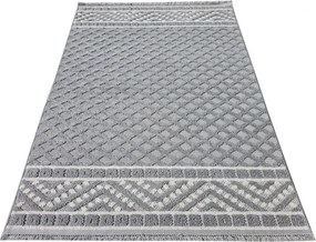 DC Koberec Milano 027 sivá krémová Rozmer: 80×200 cm