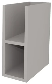 Mereo, Mereo Aira, kúpeľňová skrinka 20 cm, spodná, Multidecor, Arktická sivá, MER-CN797SARS1