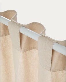 Béžový bavlnený záves 140x270 cm Nolira – Kave Home