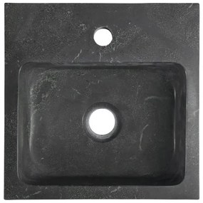 Sapho - Závesné umývadlo BLOK 30x30 cm antracit