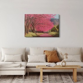 Obraz rozkvitnutých stromov (90x60 cm)