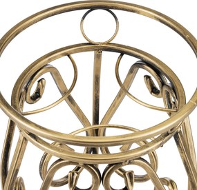 STOJAN NA KVETINÁČ FIORINA 44,5X31 CM ZLATÁ