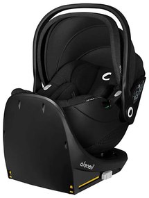 Lionelo - Autosedačka s otočnou základňou MOXIE SET i-Size 40-87 cm čierny karbón