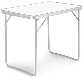 Skladací cateringový stôl 70x50 cm biely