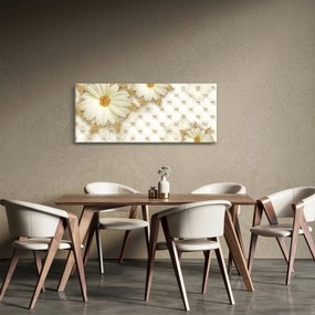Obraz - Zlatá koláž (120x50 cm)