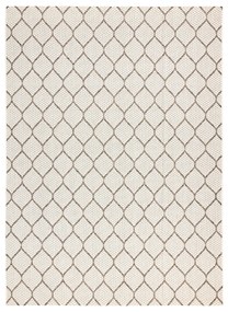 Šnúrkový koberec SIZAL BOHO 46211061 vzorovaný, béžový