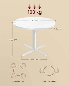 Jedalenský stôl KDT082W01