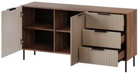 Cama Široká komoda Almera 1 - béžová / orech