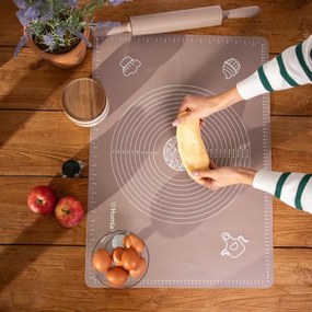 Silikónová podložka EASY BAKE sivá 723889