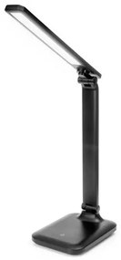 Stolná lampa Platinet Remus 5 W, USB, čierna