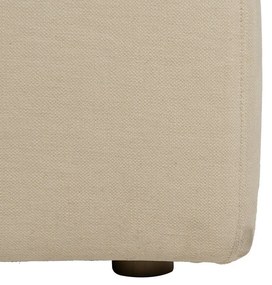 Béžová ľanová pohovka 212 cm – Ixia