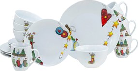 XXXLutz KOMBINOVANÝ SERVIS Luna Socken 16-dielne Creatable - Online Only bytové doplnky - 007768047001